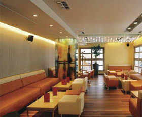 Archived seating-area installation